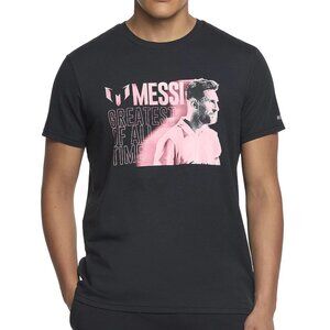 New! Messi Greatest of All Time Official T-Shirt Football Soccer Sports Athlete